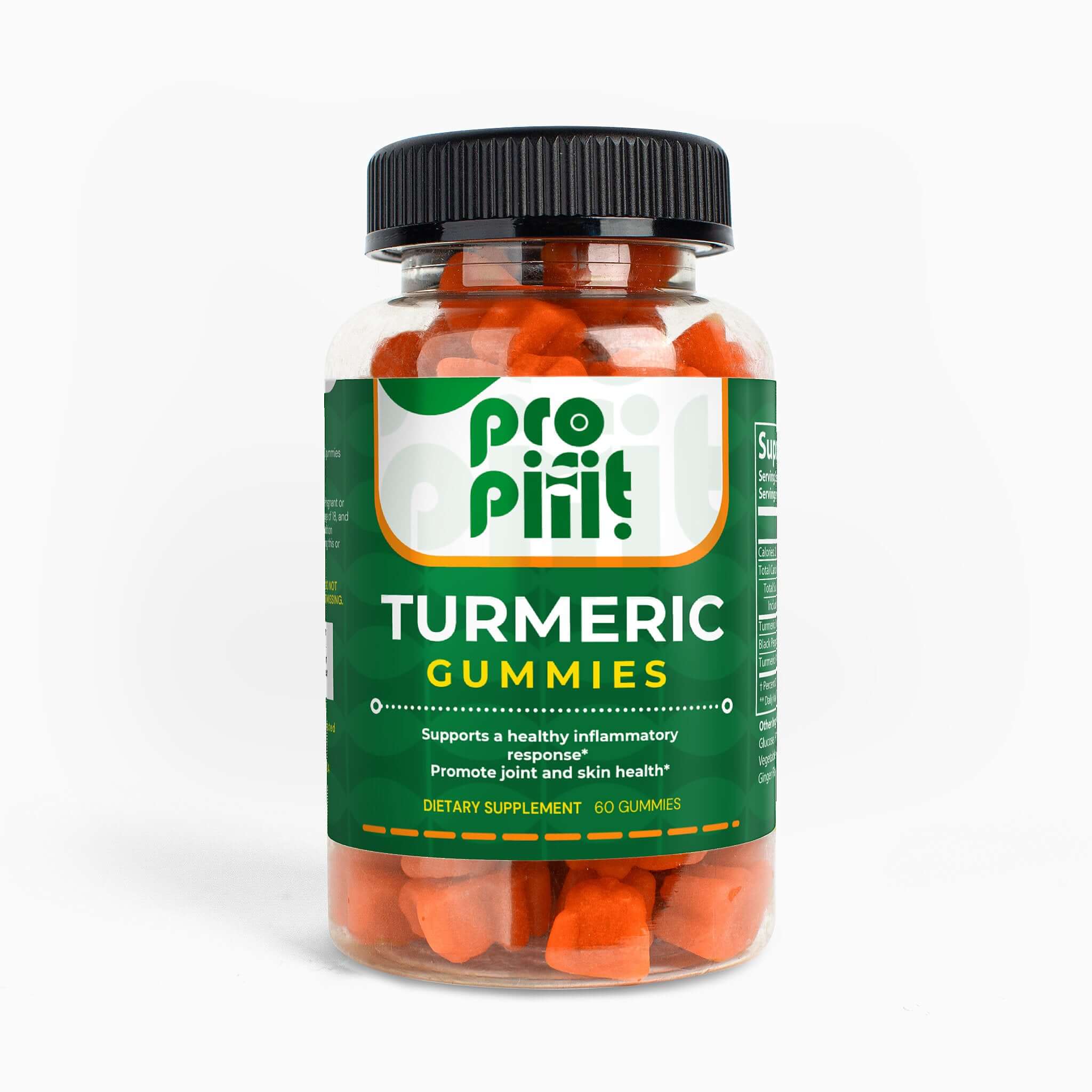 Turmeric Gummies for healthy inflammation response and joint support. Emphasizes purity and wellness lifestyle.